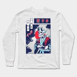 Skeleton Samurai Long Sleeve T-Shirt